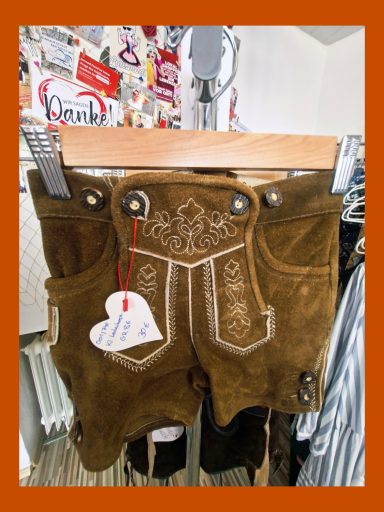 Kinder Lederhose, Gr. 86, 30 Euro